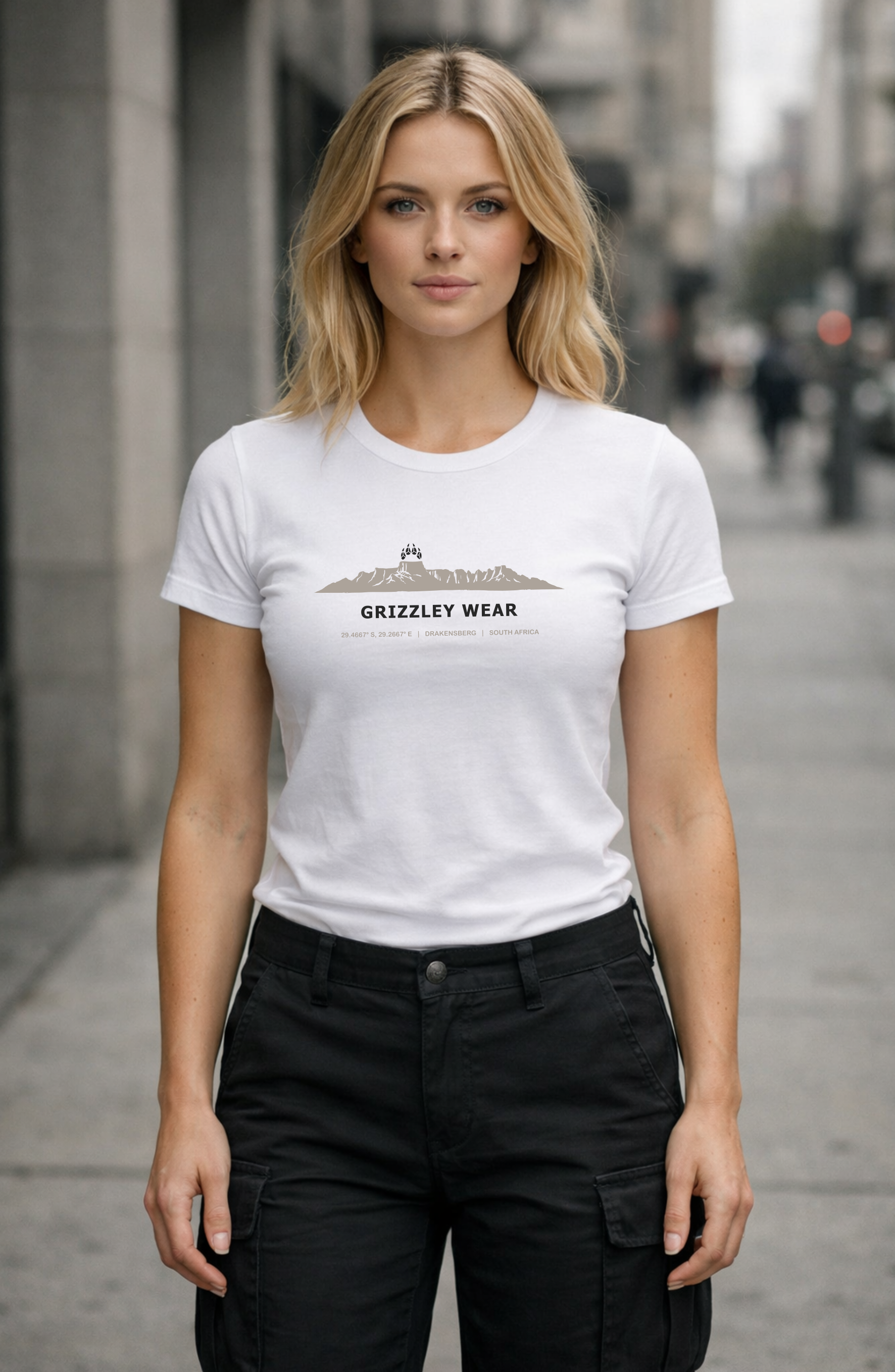 Latitude Series "Drakensberg" Tee | Snow
