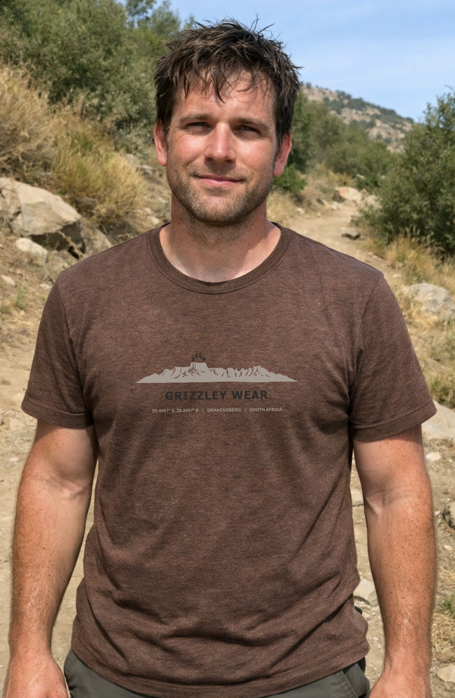 Latitude Series "Drakensberg" Tee | Shale