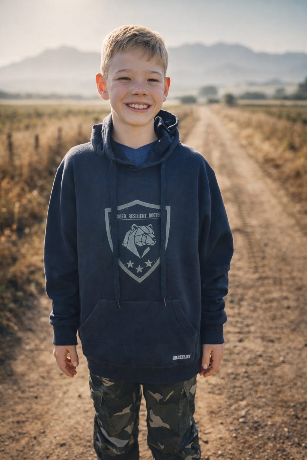 Hoodie Series Boys | Midnight Shield
