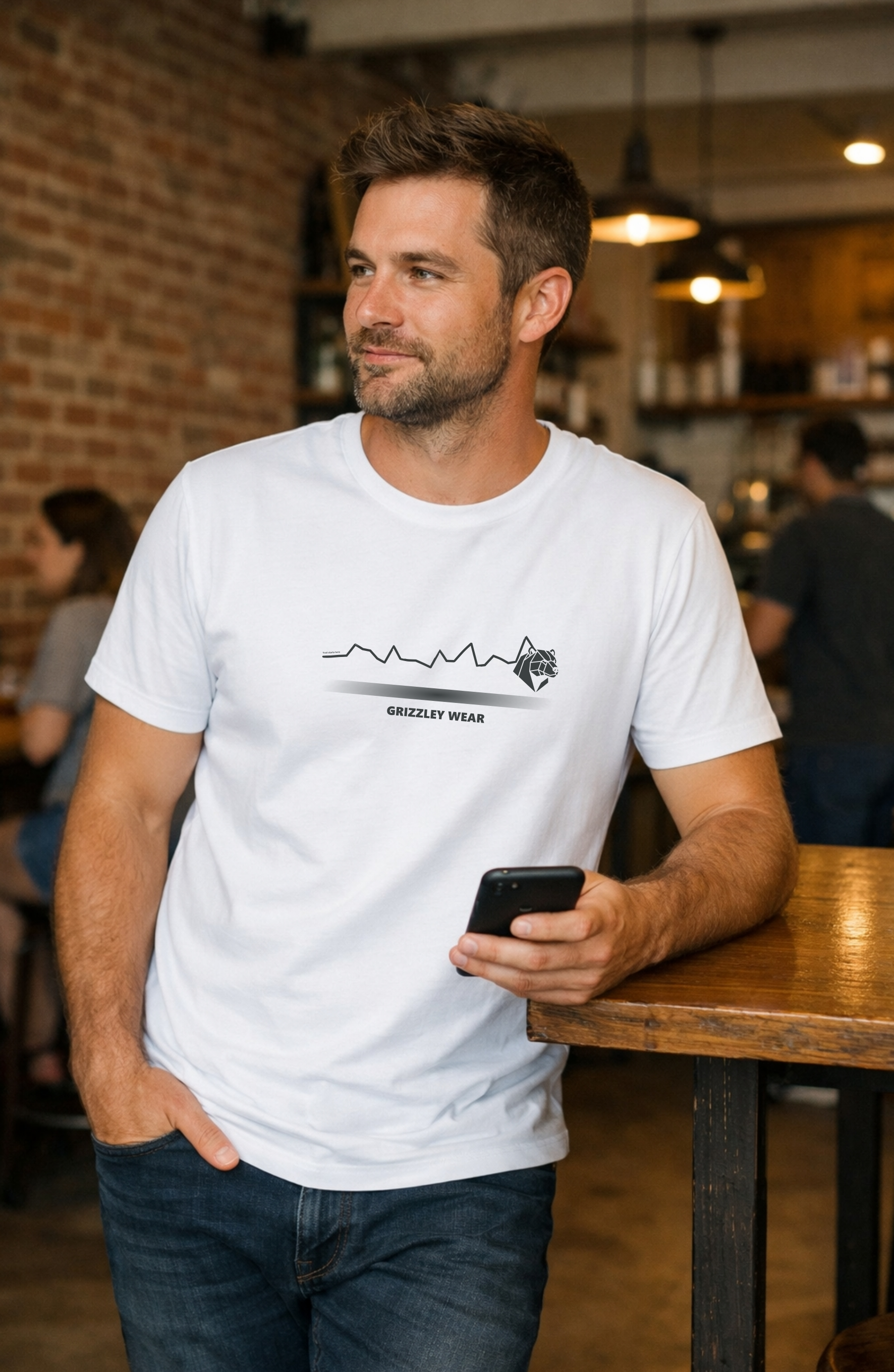 Trail Series Tee | Snow