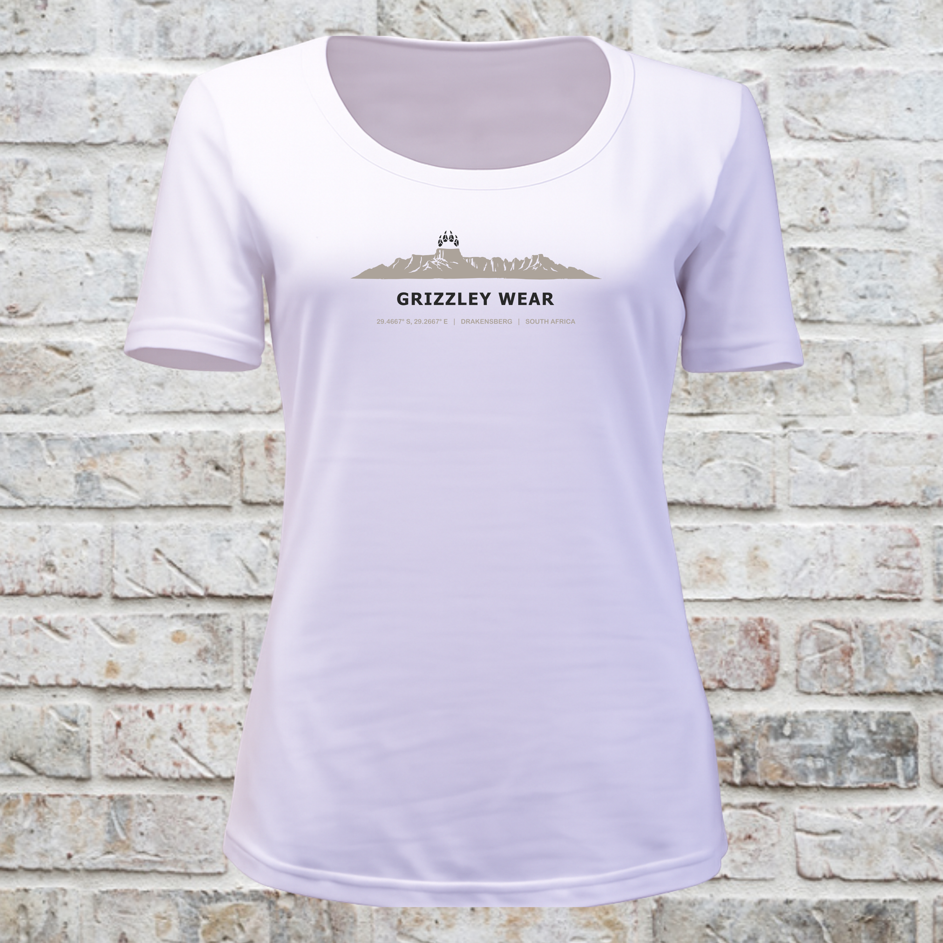 Latitude Series "Drakensberg" Tee | Snow